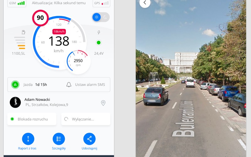 Aplikacja mobilna MyCar v2.0